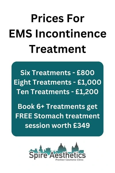 EMS Incontinence Treatment Prices Shoreham by Sea
